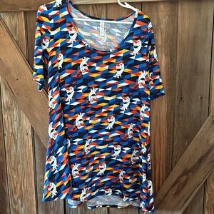 LuLaRoe Colorful Geometric Tunic